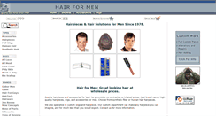 Desktop Screenshot of hairformen.com